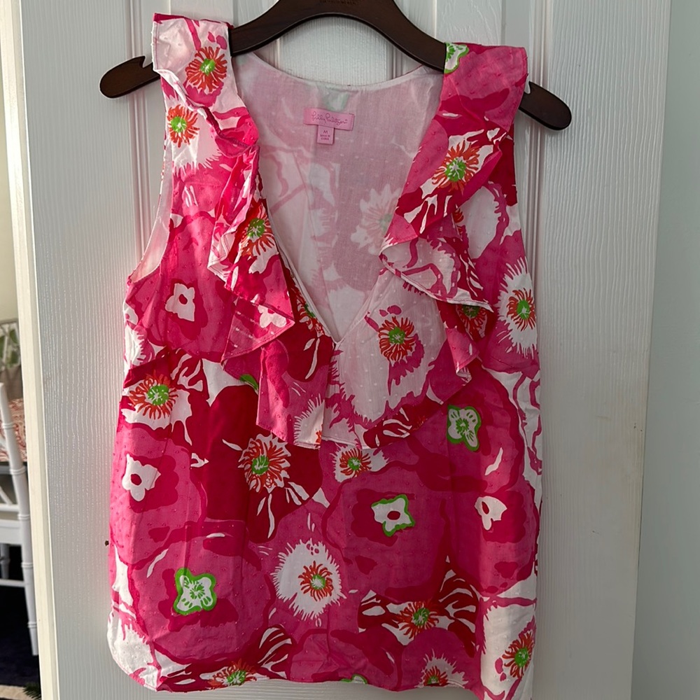 Lilly Pulitzer Sleeceless Top size M